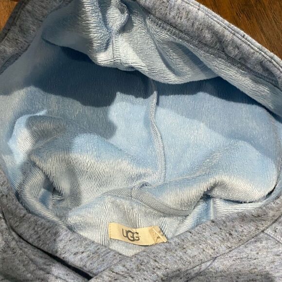 UGG Pilar Heathered Blue Hoodie - Navy Blue - Picture 5 of 7